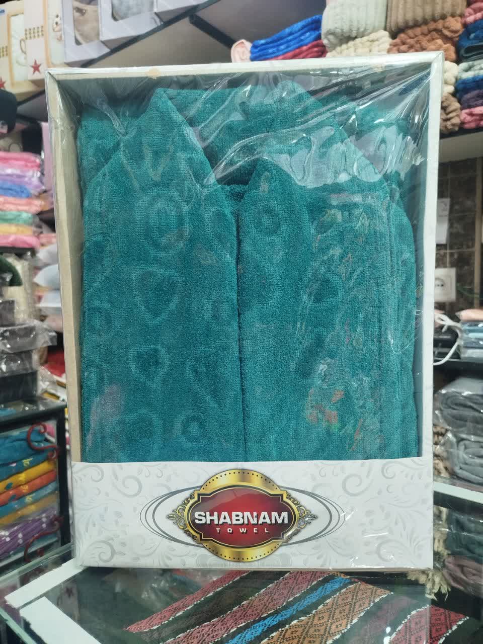 حوله تن پوش کلاهدارسایز بزرگسال مارک شبنم